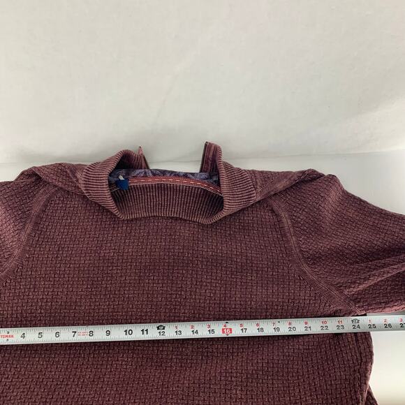 Tommy Bahama Sunbreak Half-Zip Sweater Chestnut Size XXL Big & Tall - Picture 4 of 15